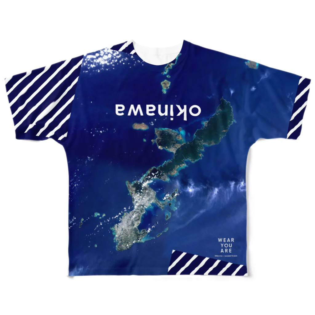 WEAR YOU AREの沖縄県 国頭郡 Tシャツ 片面 フルグラフィックTシャツ