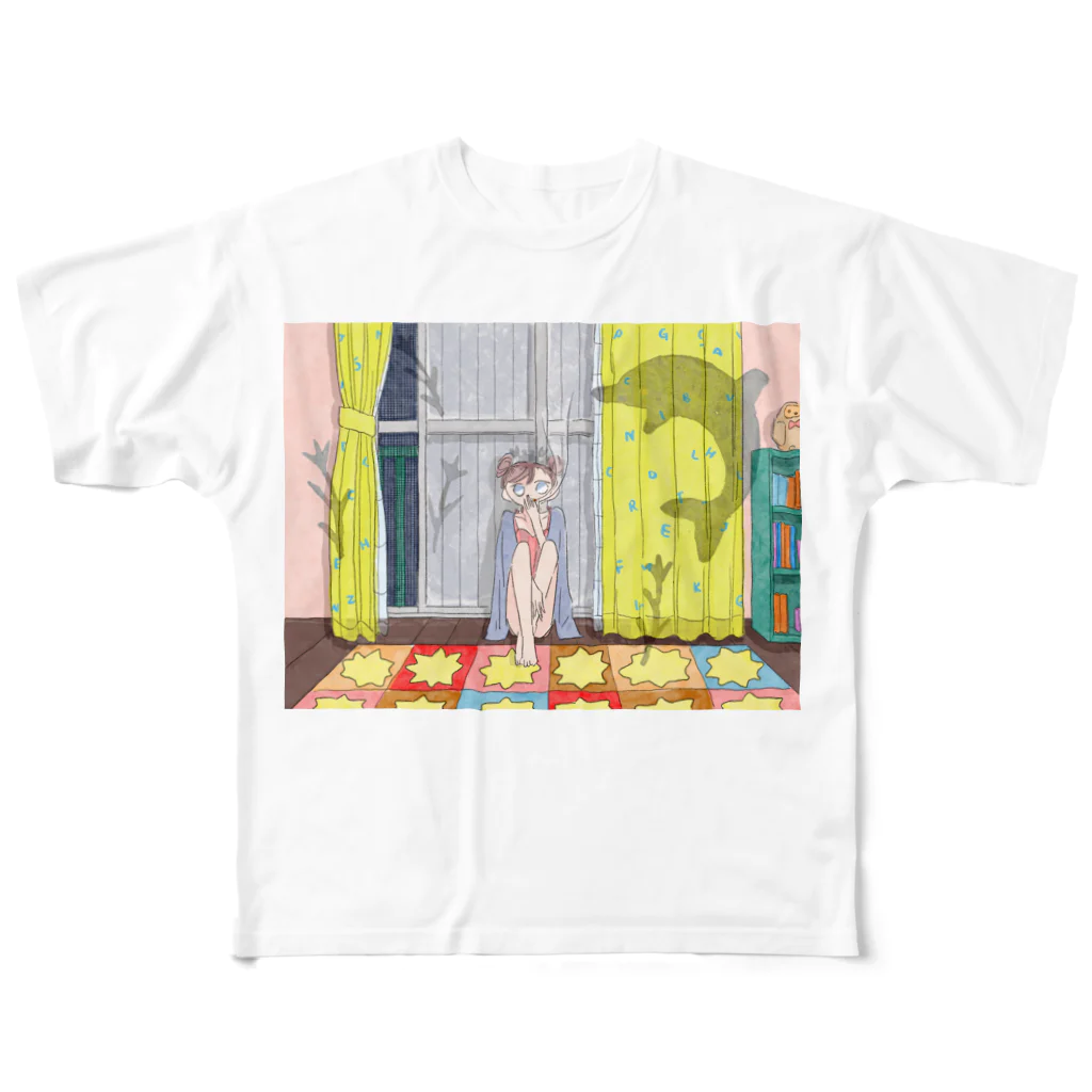 玉川ノンちゃんの部屋 All-Over Print T-Shirt