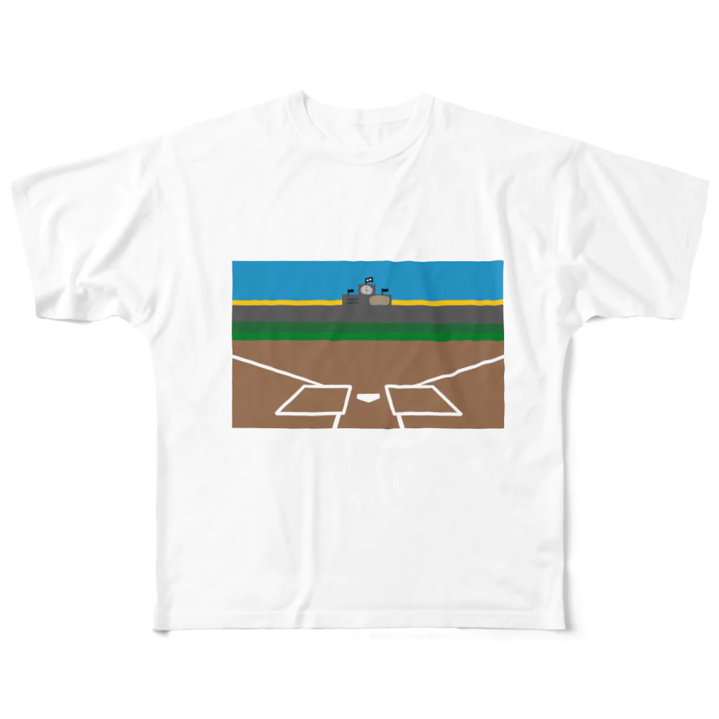 tamaccoの甲子園 All-Over Print T-Shirt