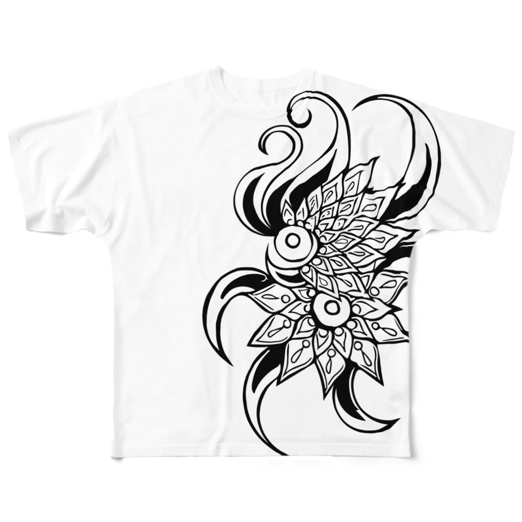 駄菓子屋の前のSoulmate All-Over Print T-Shirt