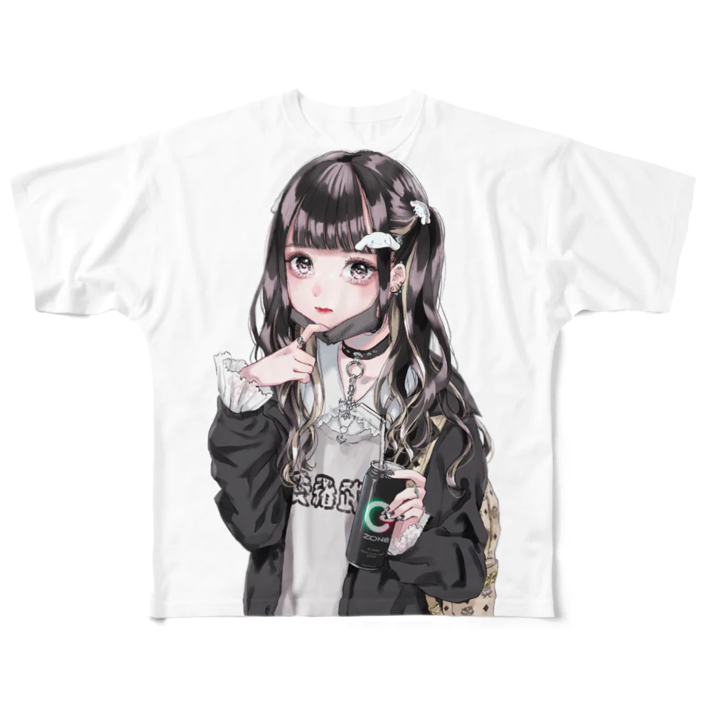 めたんのみせの☠️ フルグラフィックTシャツ