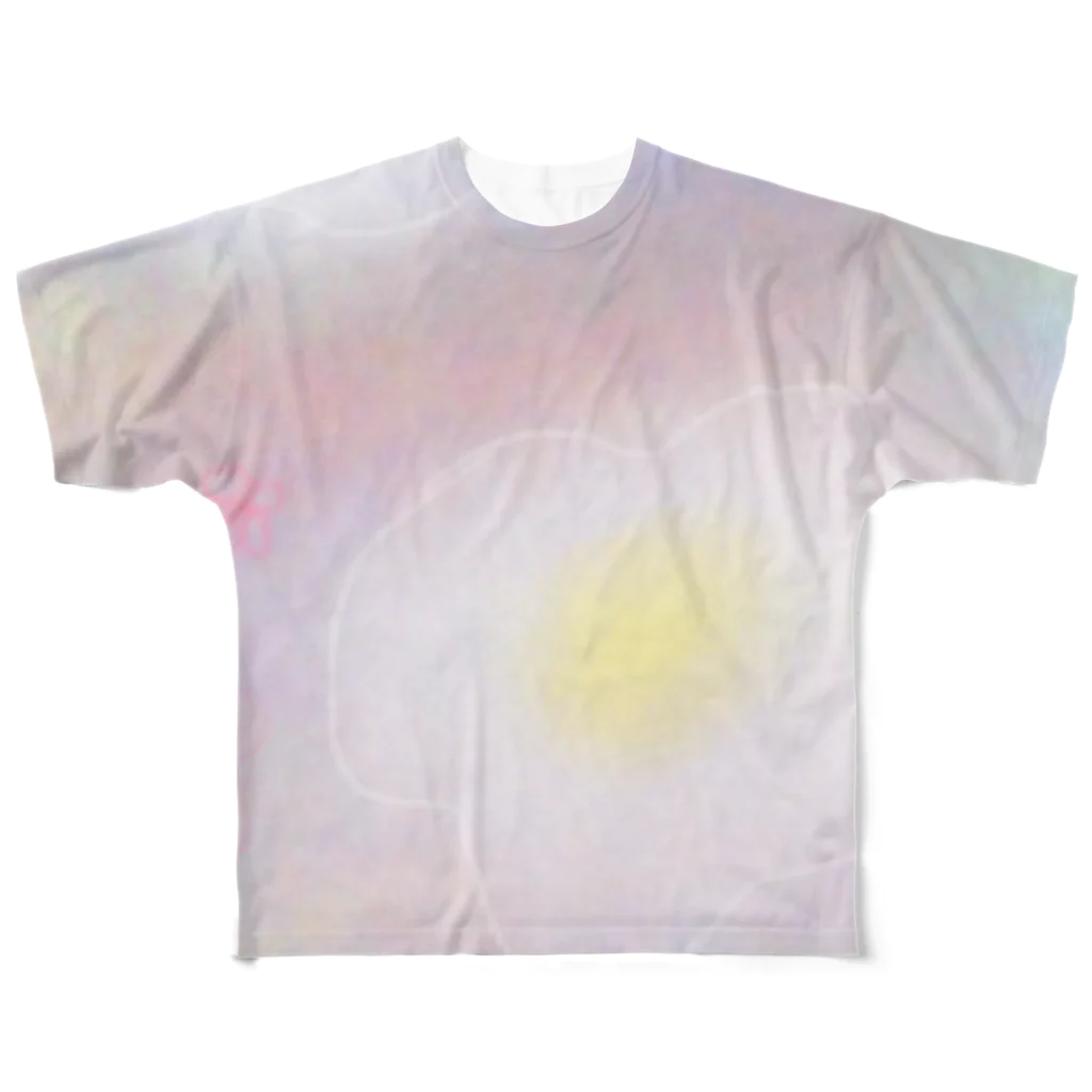 fuuu3のゆるるんめだま All-Over Print T-Shirt