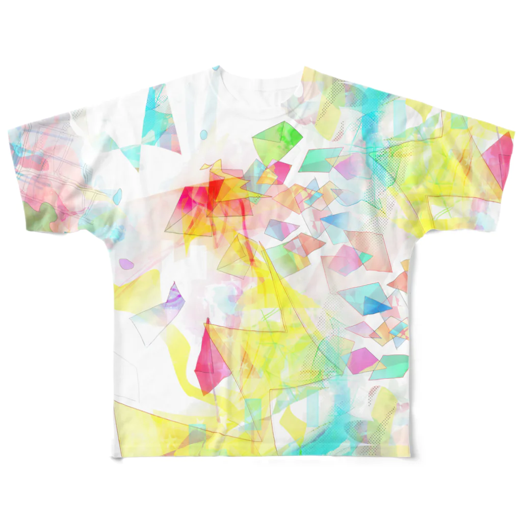 utouto_petalのいなづま フルグラフィックTシャツ