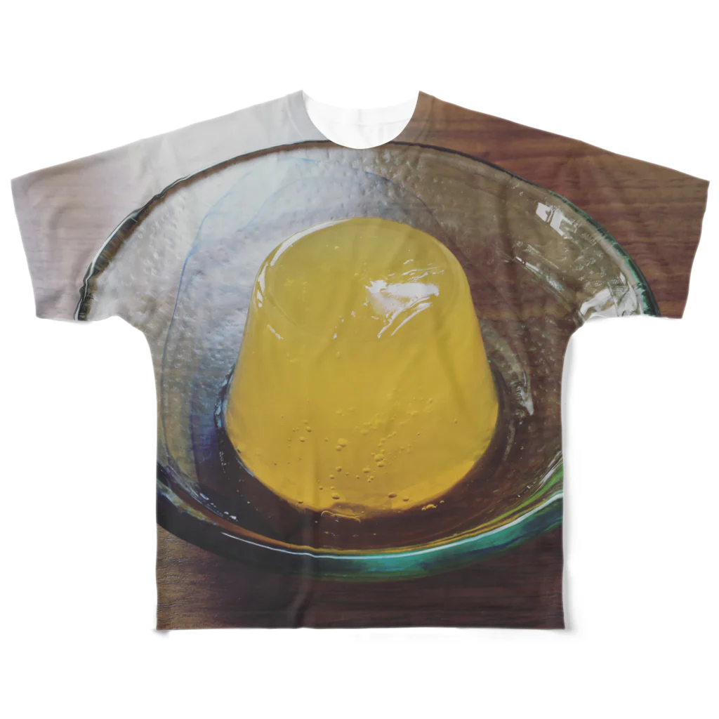 こはるちゃん(柴犬の女の子、2020年6月生まれ)の涼しげオレンジゼリー(寒天) All-Over Print T-Shirt