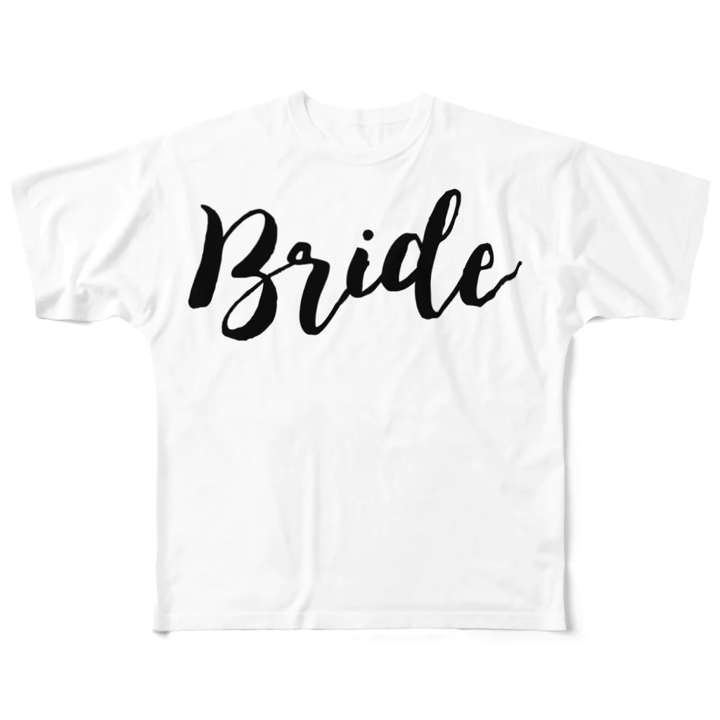 obebismのBride フルグラフィックTシャツ