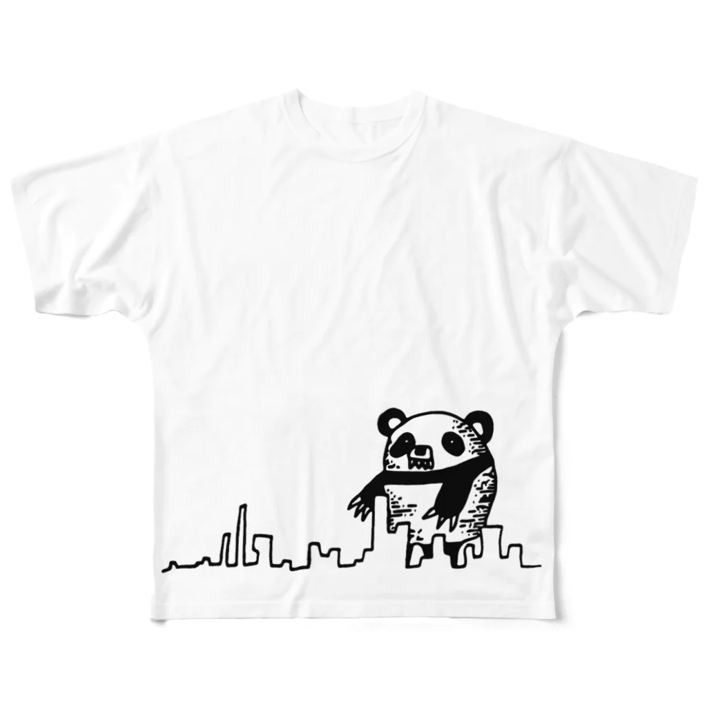 bobanchiのサイズパンダー All-Over Print T-Shirt