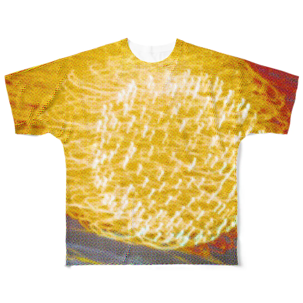 KT DESIGN LABORATORYのFire Works (Science Light Remix) All-Over Print T-Shirt