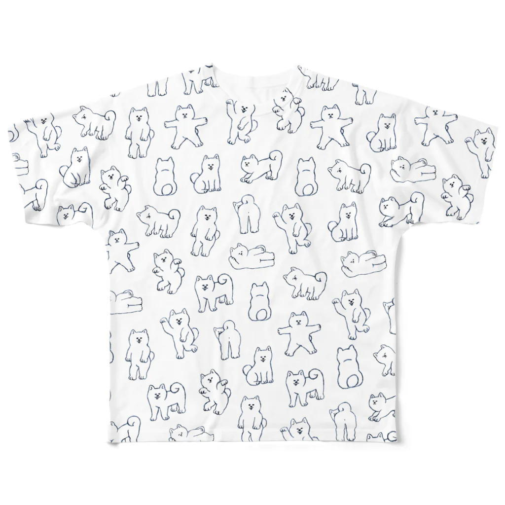 ヘロシナキャメラ売り場のいぬ All-Over Print T-Shirt