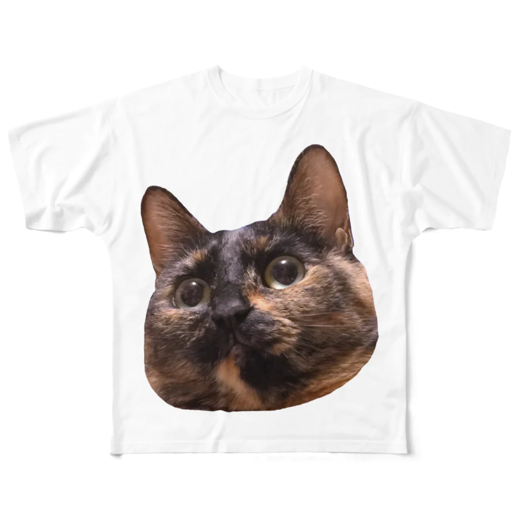 こまつやのサビ猫ちゃちゃ All-Over Print T-Shirt