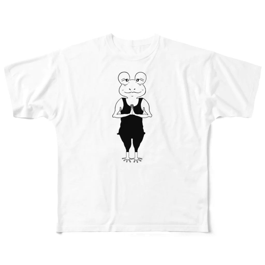 MMRのヨガぇる シリーズ フルグラフィックTシャツ