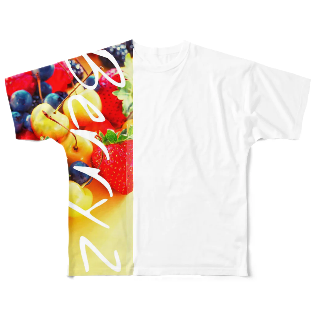 poppy22のはじけるベリーBerryz All-Over Print T-Shirt