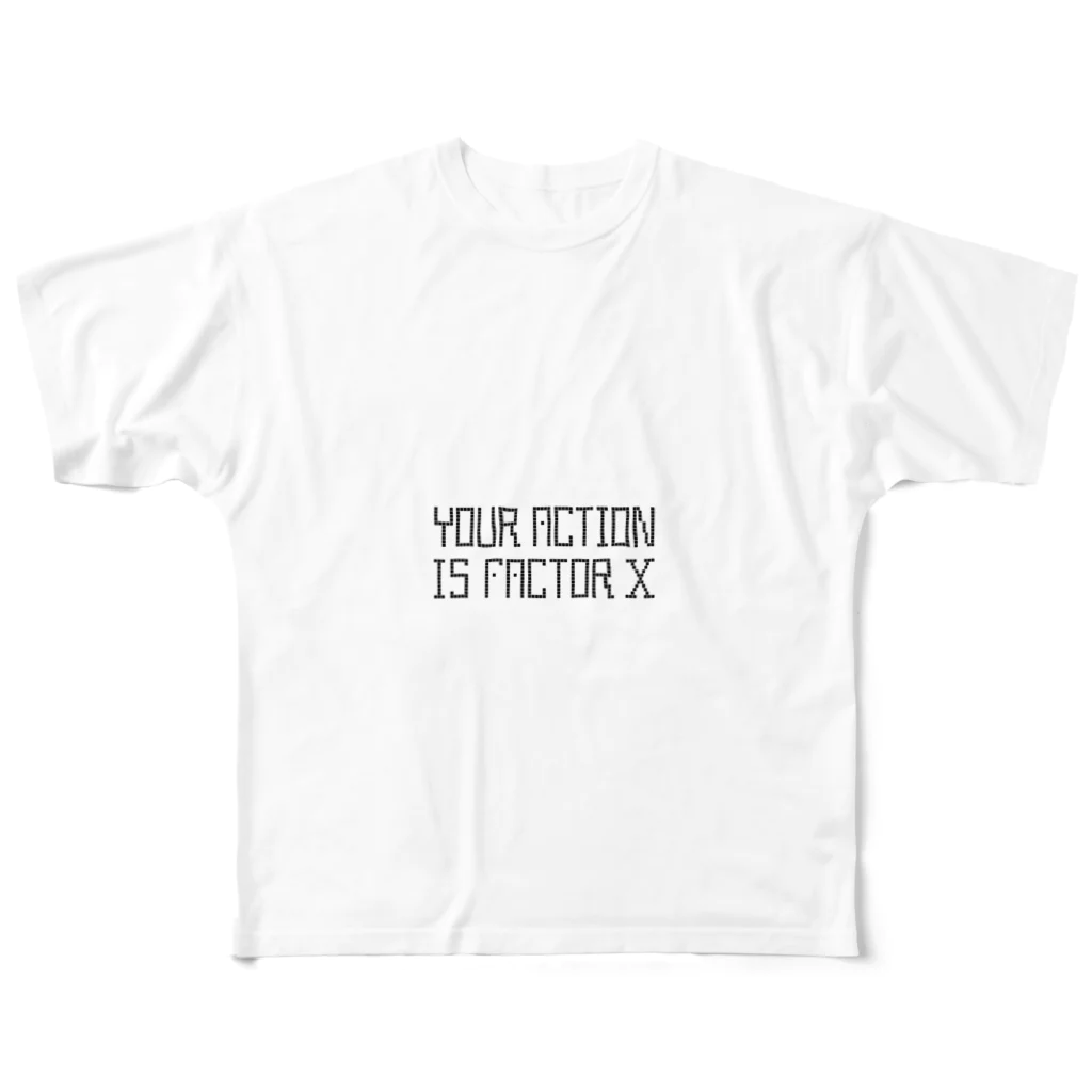 さかいまゆのFactor X フルグラフィックTシャツ