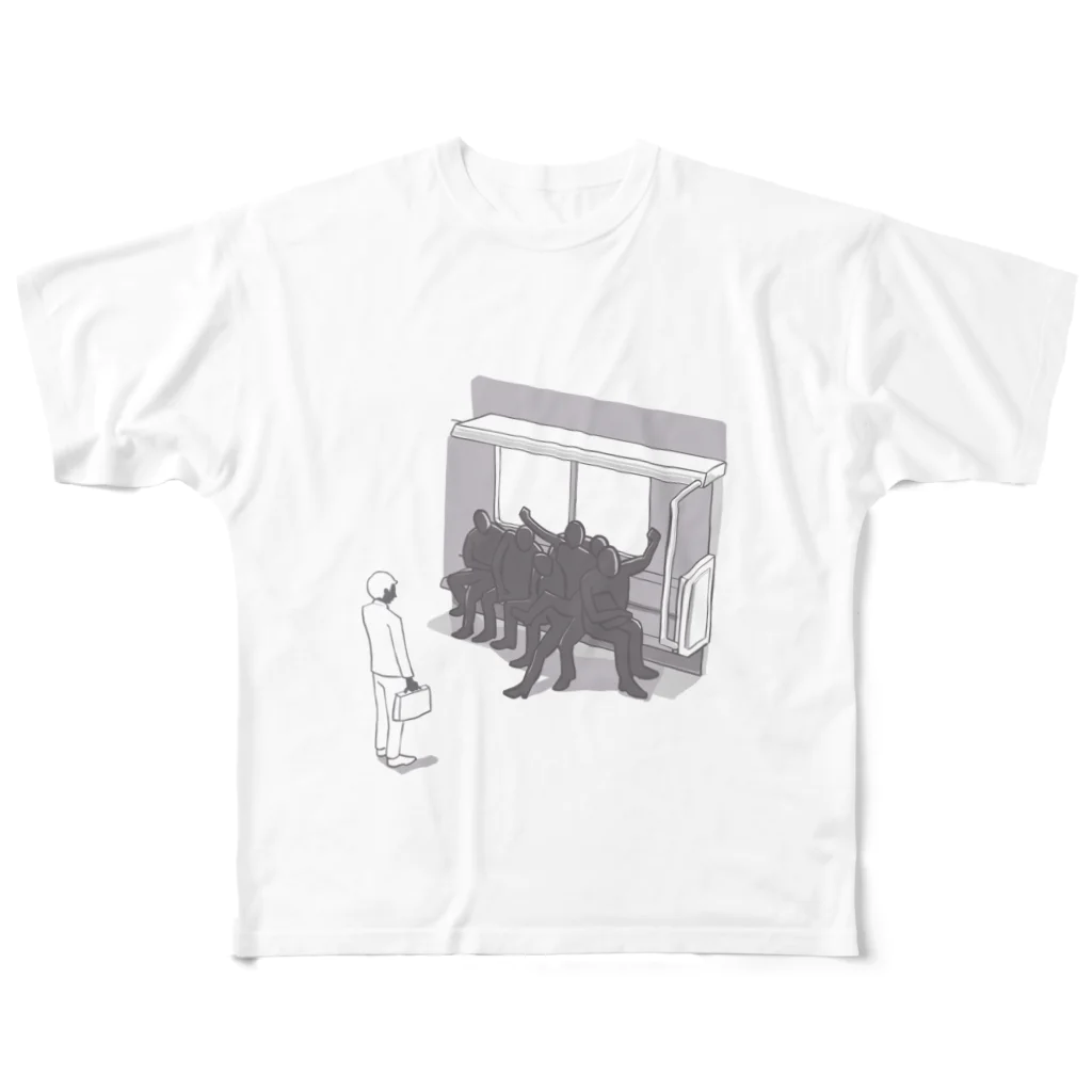 copyype_necoのカラマル All-Over Print T-Shirt