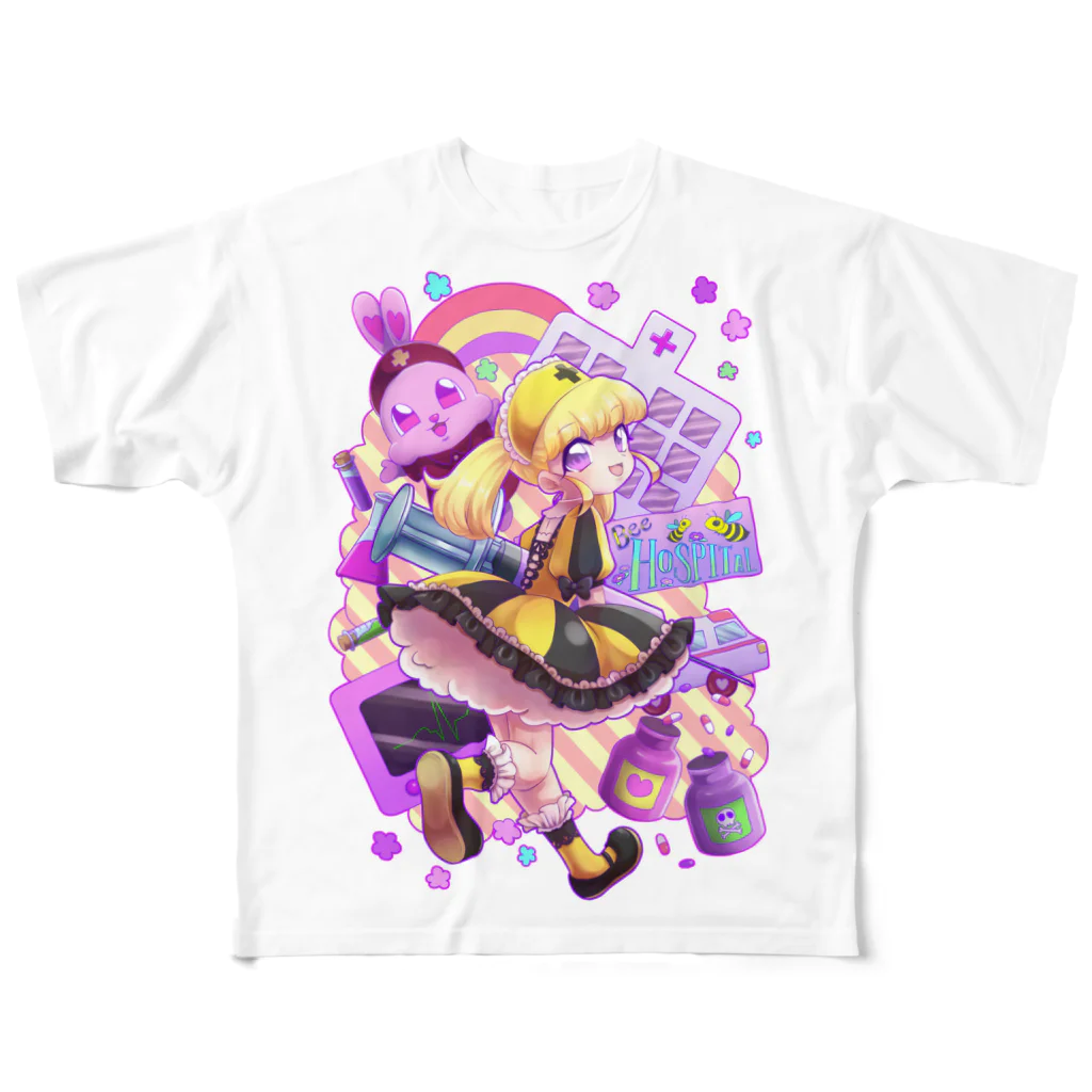 MaRoのはたらきバチのおしごと All-Over Print T-Shirt