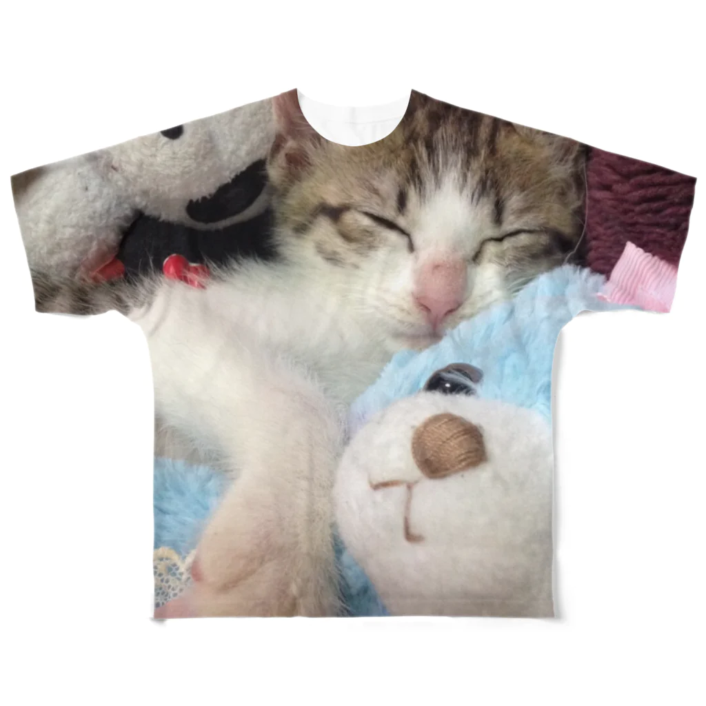 nyapikopiのganmo子猫 All-Over Print T-Shirt