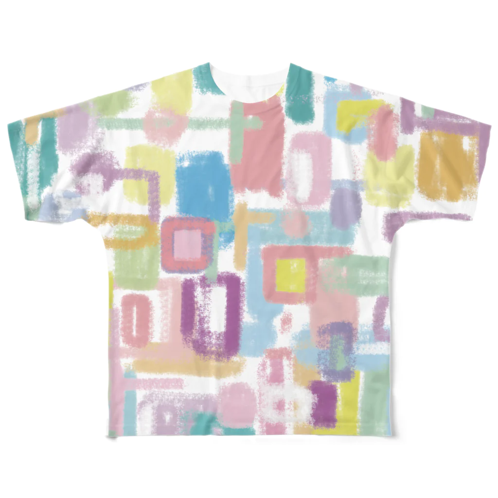 ちよ屋のしかく All-Over Print T-Shirt