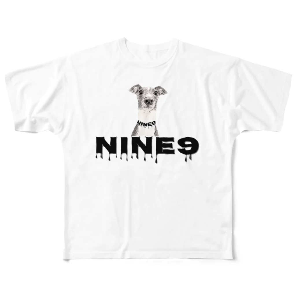 NINE9 (ナイン)のグレンくん All-Over Print T-Shirt