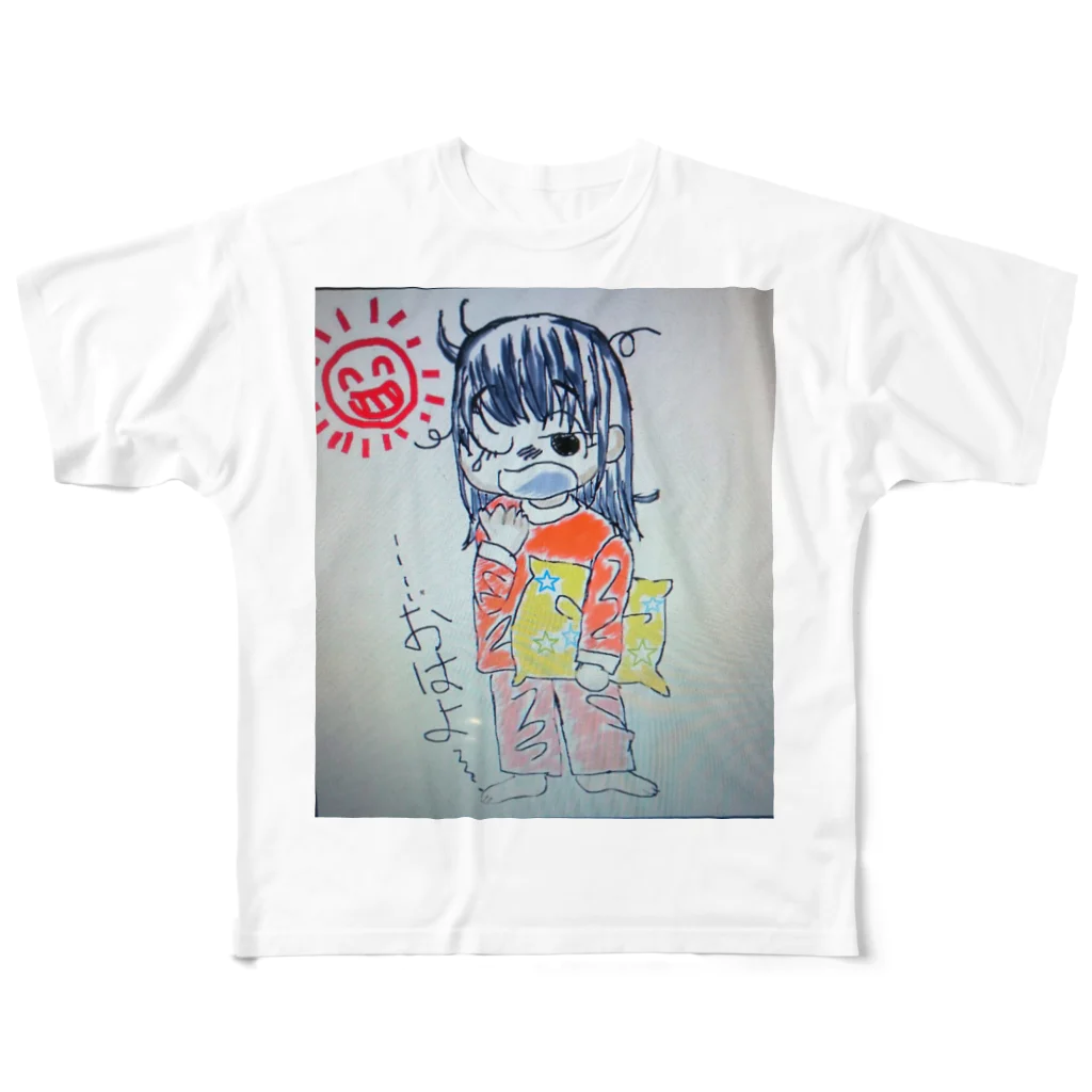 らぶりぃ☆Ryu-Mai☆kyun❤のお目覚めこころちゃん All-Over Print T-Shirt