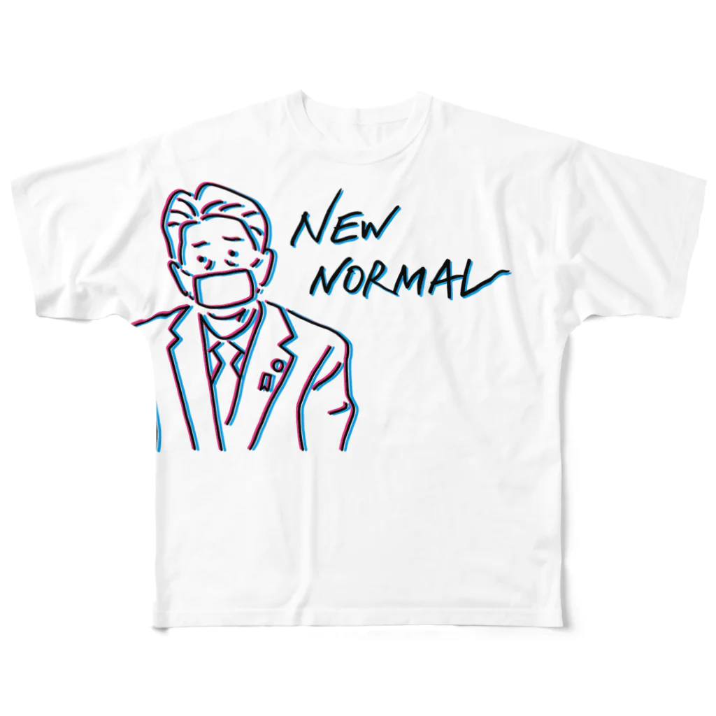 imamuraのNEW NORMAL フルグラフィックTシャツ