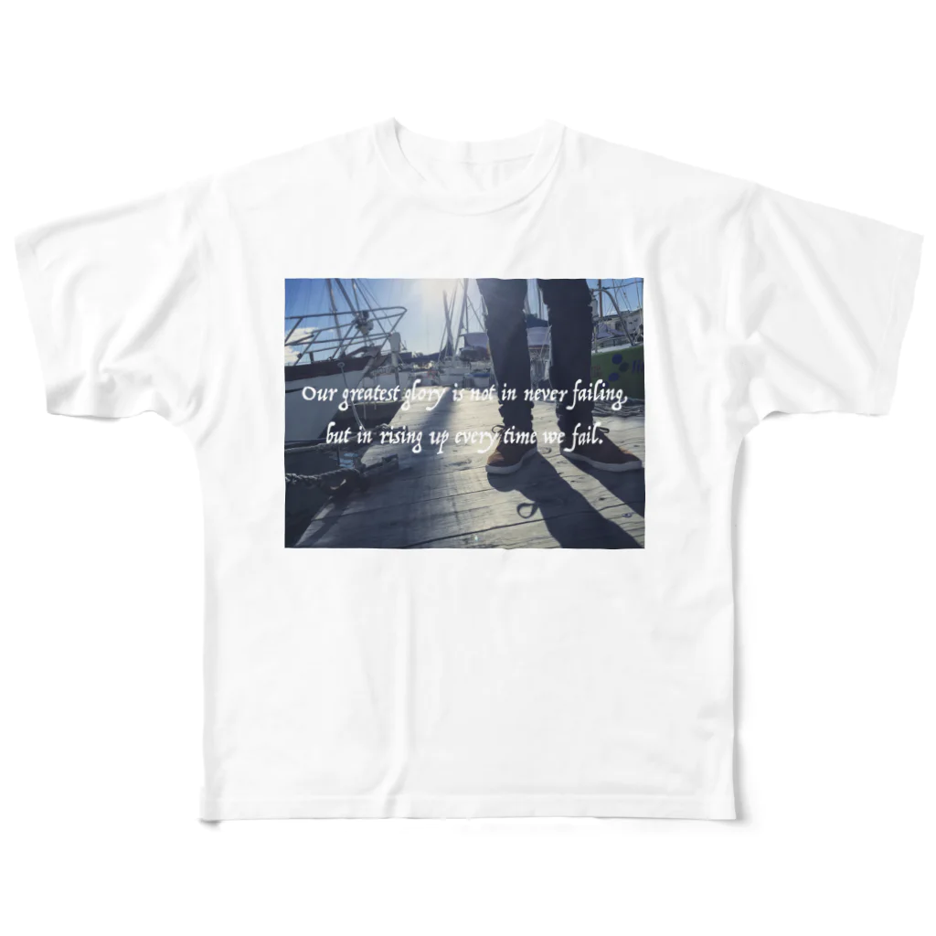 JUNGLE-JOURNEYのCHALLENGE　＃２ All-Over Print T-Shirt