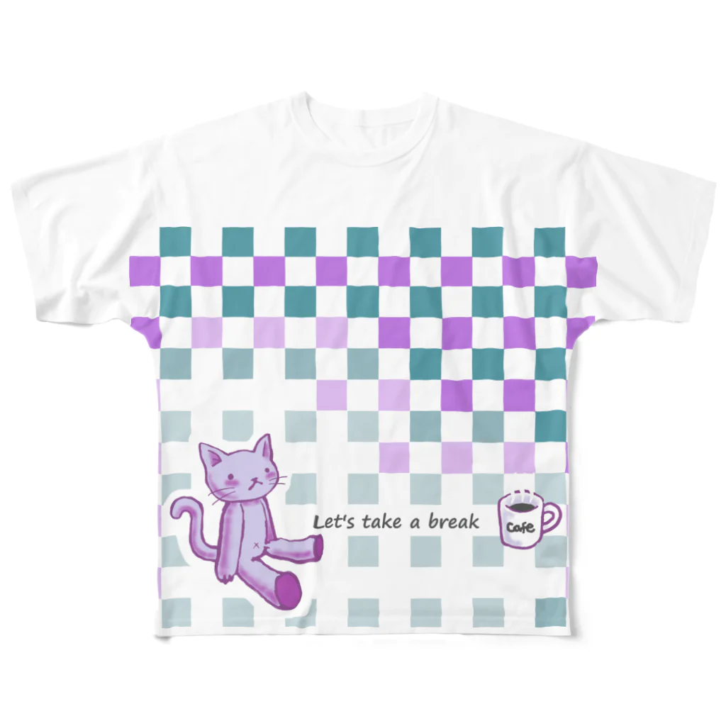 SU-KUの一休みしませんか？ All-Over Print T-Shirt