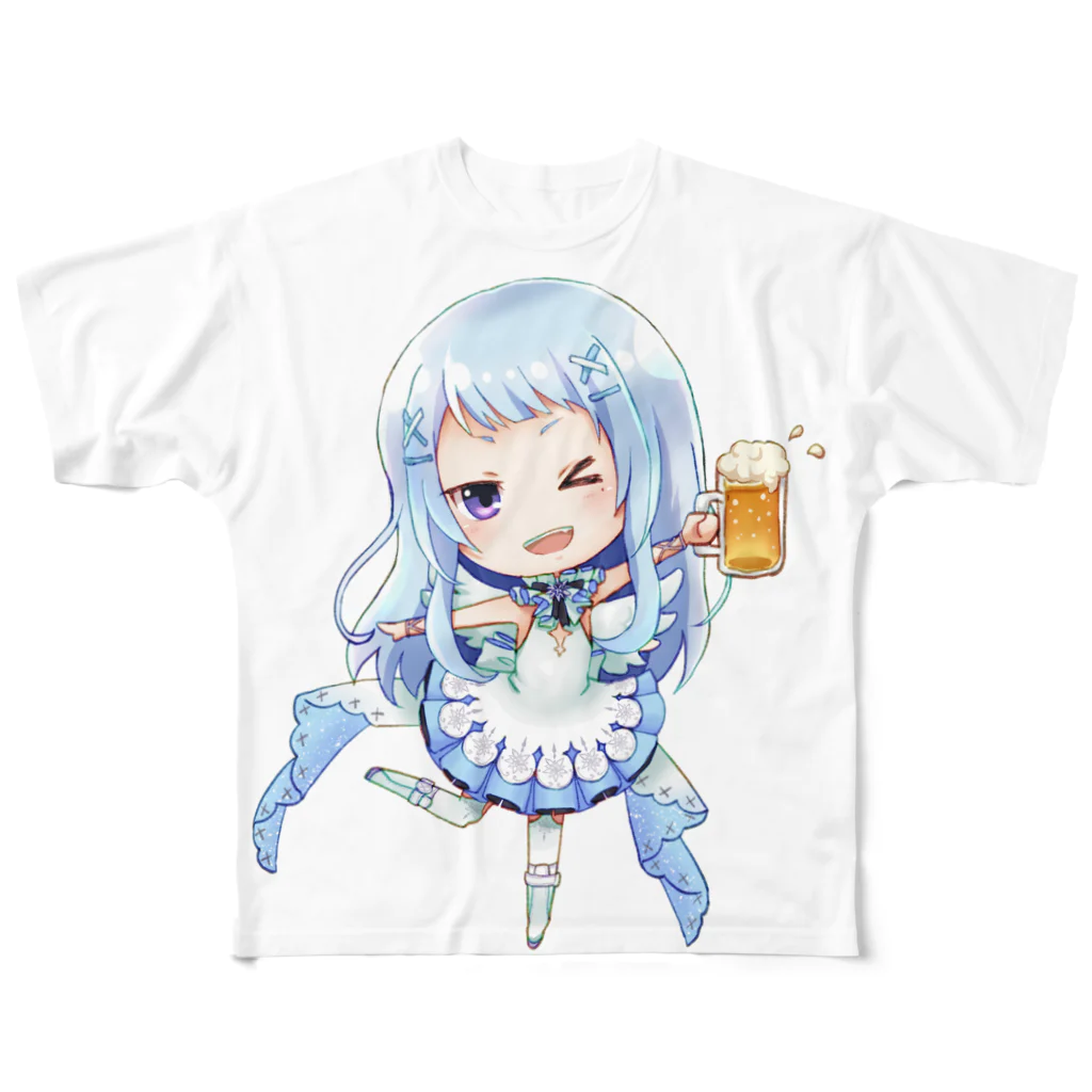 めめたろう🍺の飲酒フルグラM フルグラフィックTシャツ