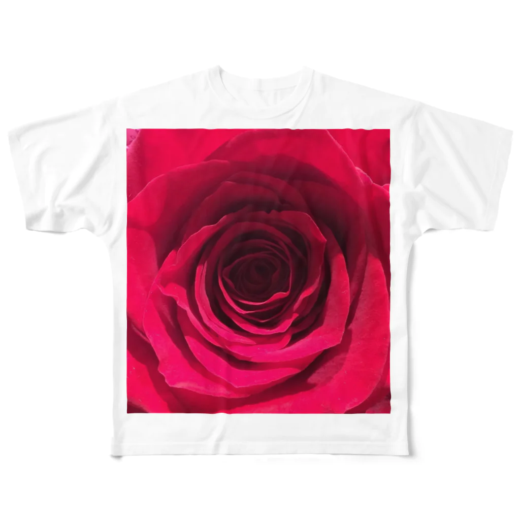 mitchi77のROSE1 フルグラフィックTシャツ