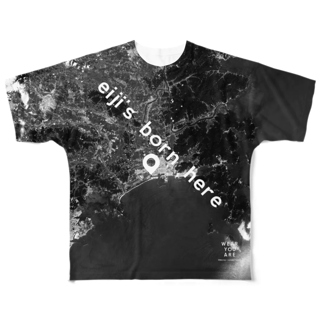 WEAR YOU AREの宮城県 東松島市 Tシャツ 両面 フルグラフィックTシャツ