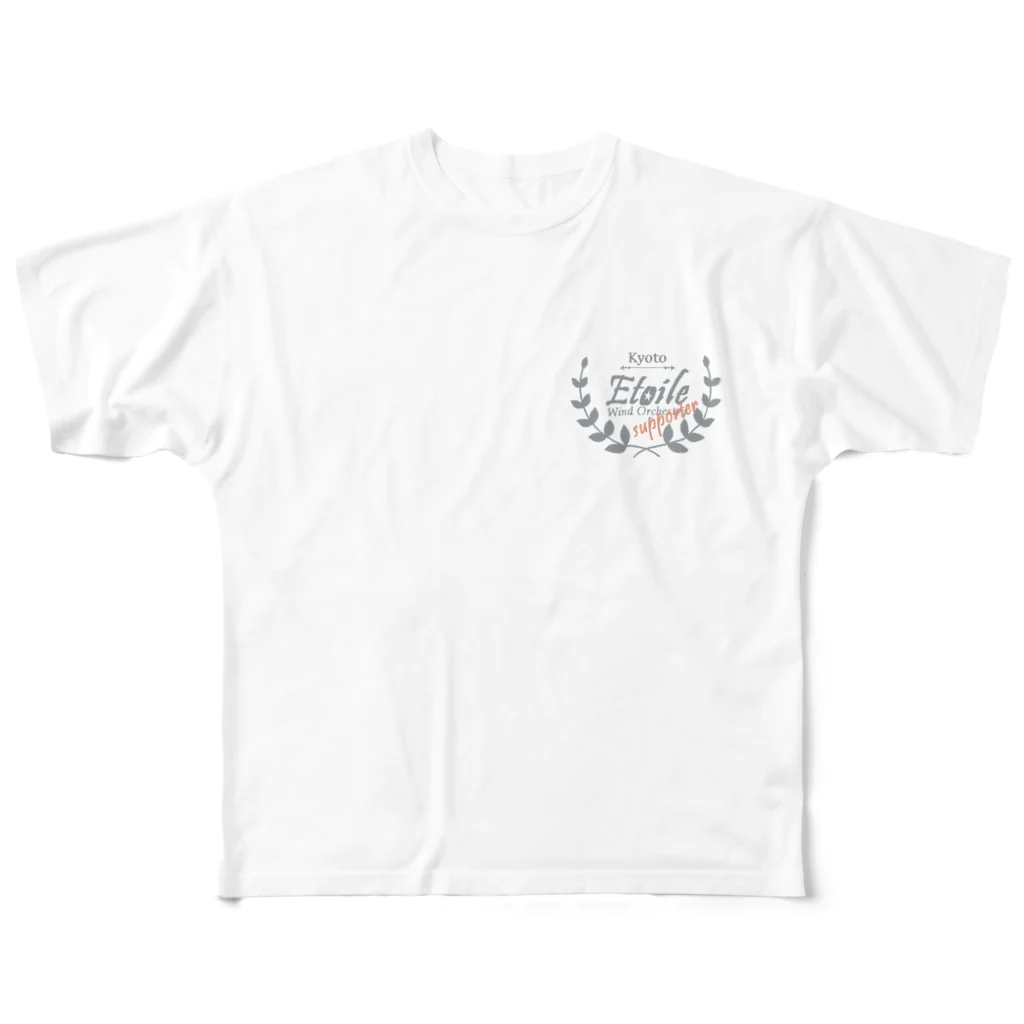 京都エトワール合奏団サポートグッズの京都エトワールサポートグッズ All-Over Print T-Shirt