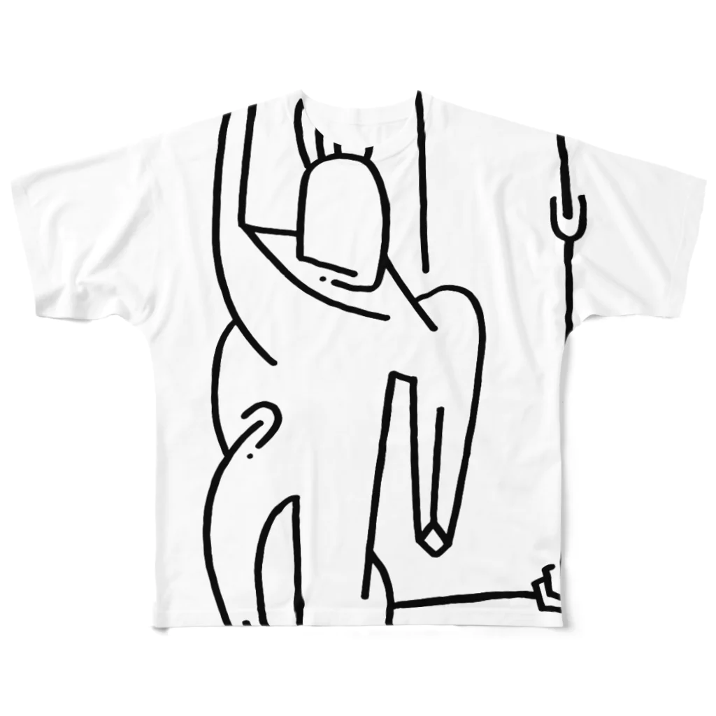 らんかのlanca drawing 009 All-Over Print T-Shirt
