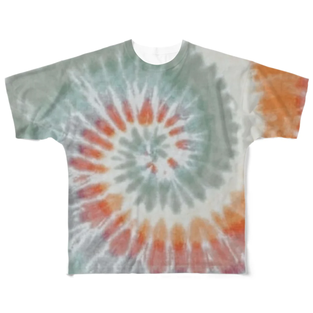 LauLeaのTie-Dye🌞 All-Over Print T-Shirt