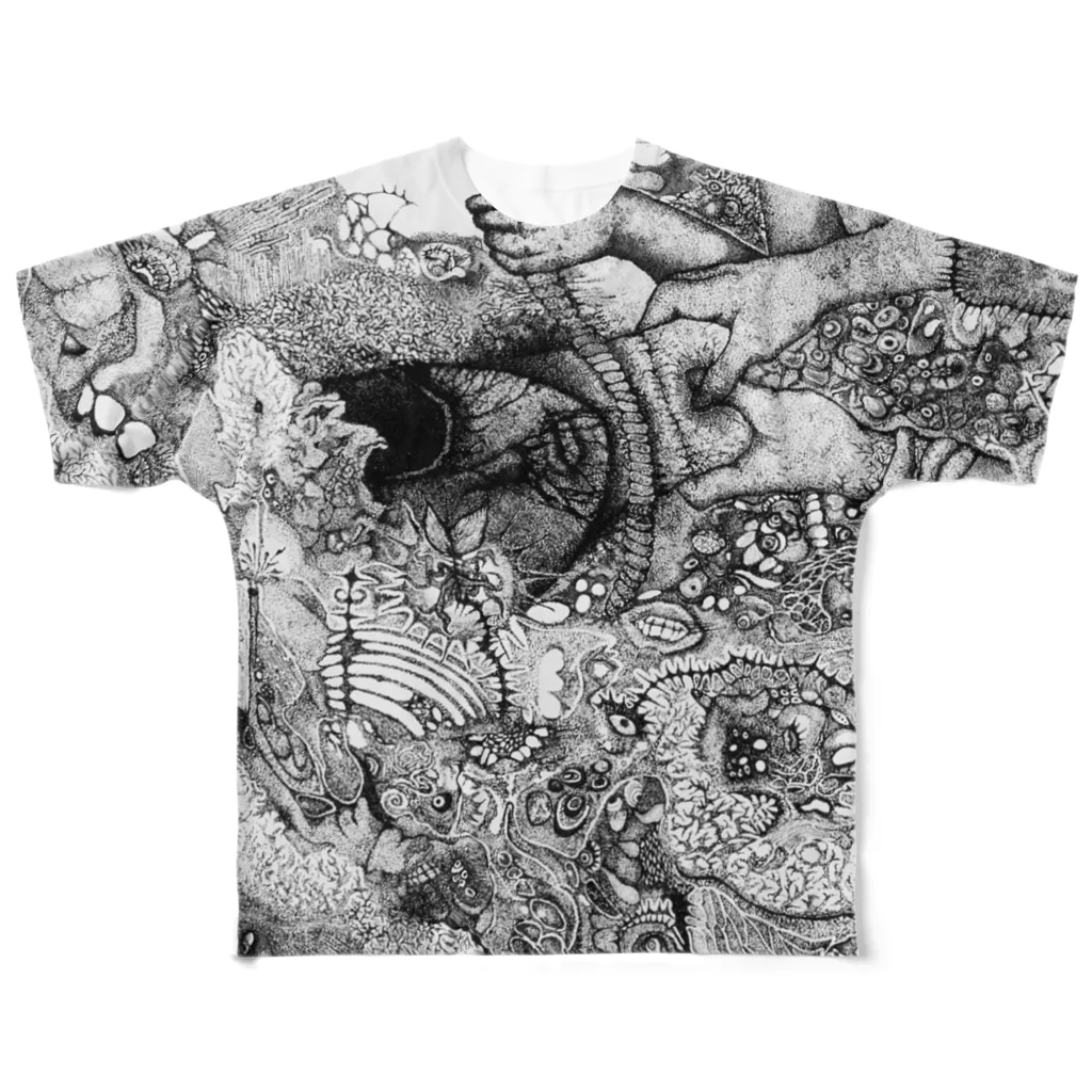 tuboiritakoのΑπōκάλυψις All-Over Print T-Shirt