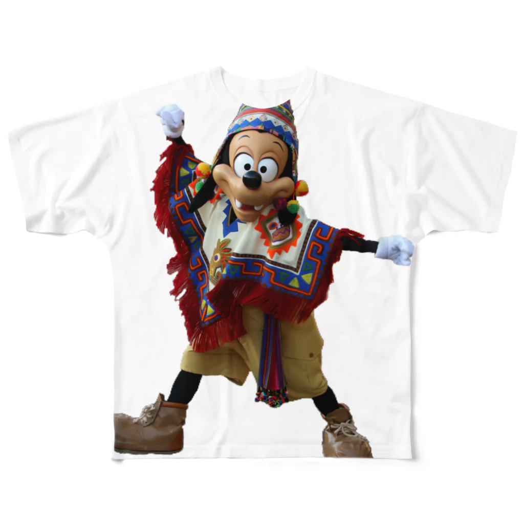 ___14maxの元気なマックス All-Over Print T-Shirt