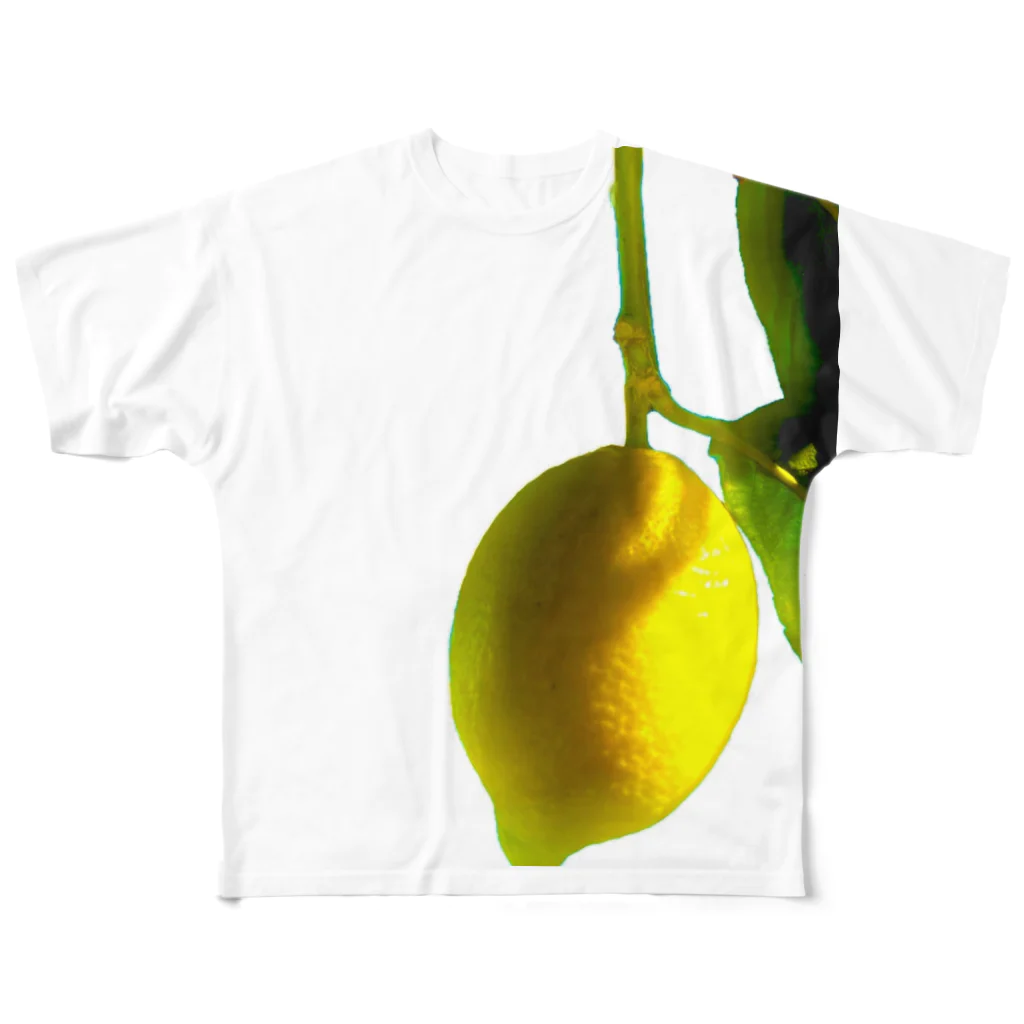 ﾆｼｷｵﾘ🍋Collectionの熱海レモン🍋0 フルグラフィックTシャツ