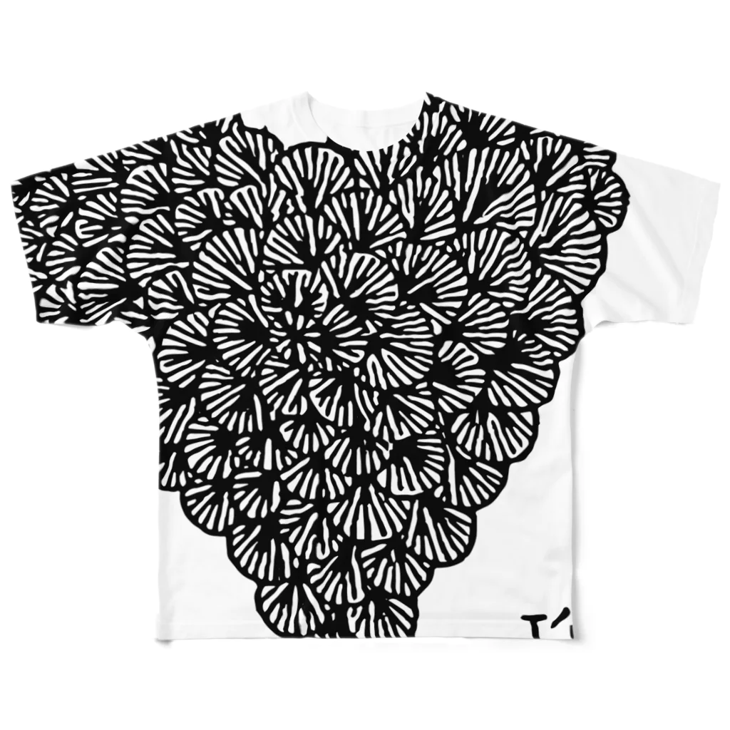 AiMiのハート All-Over Print T-Shirt