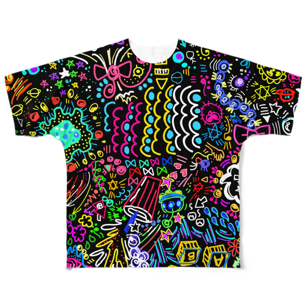 sugapeco.の〇〇〇 All-Over Print T-Shirt