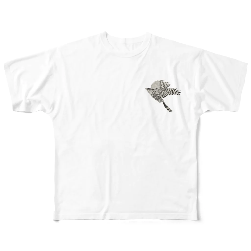 Coshi-Mild-Wildのハヤブサ&クマタカだぞっ🦅 フルグラフィックTシャツ