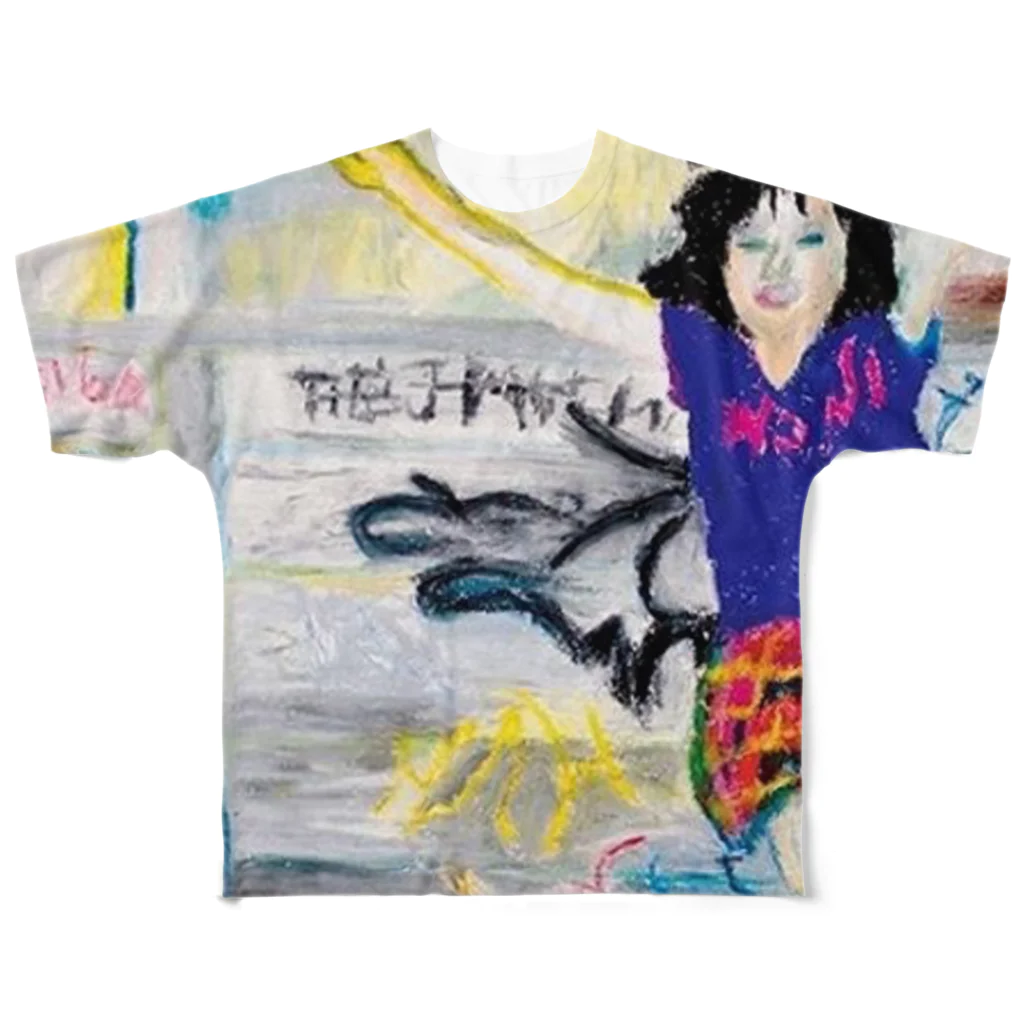 wilddrumのザマルチーズ  なっちゃん All-Over Print T-Shirt