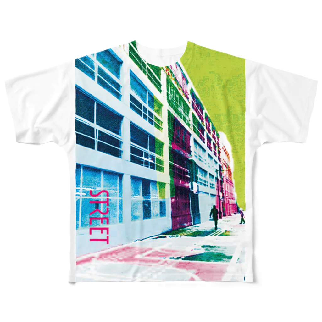 元気いっぱいのstreet.2 All-Over Print T-Shirt