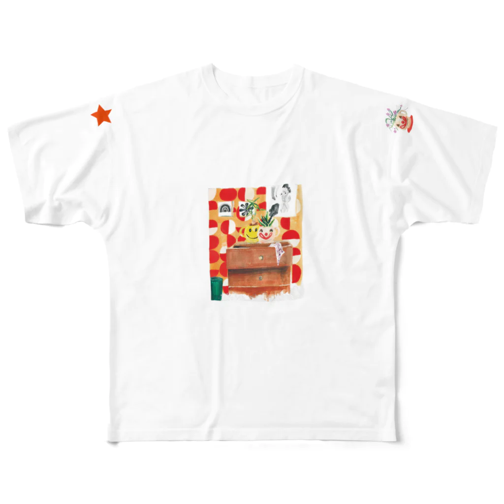 タカハシ アヤカのroom フルグラフィックTシャツ
