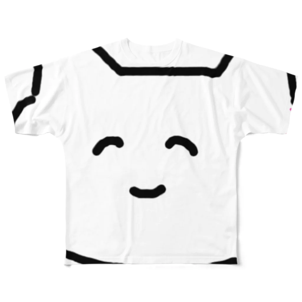 エビカニクルの透過うんてぃ All-Over Print T-Shirt