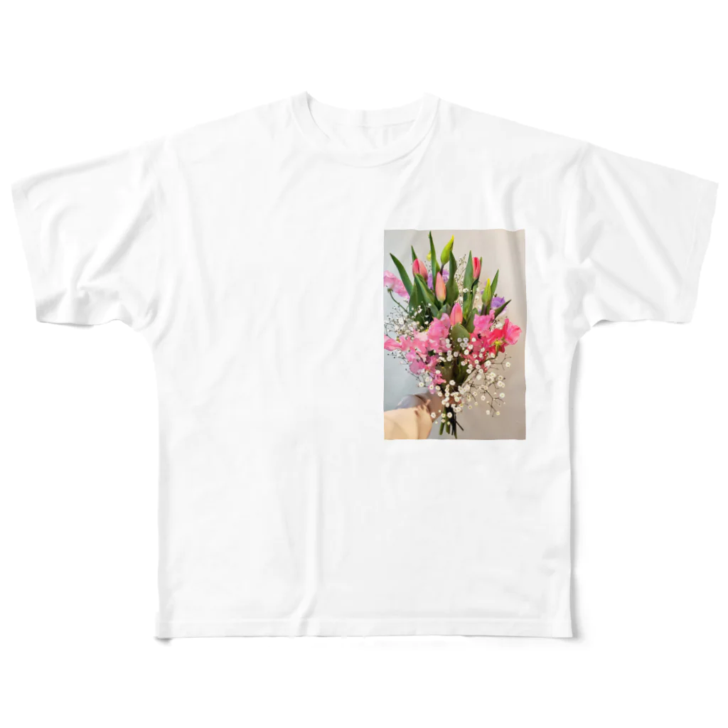 River Gardenの花束を君に フルグラフィックTシャツ