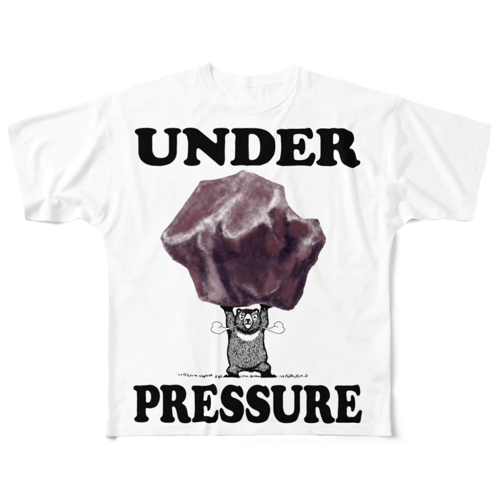 planetNITのUNDER PRESSURE All-Over Print T-Shirt