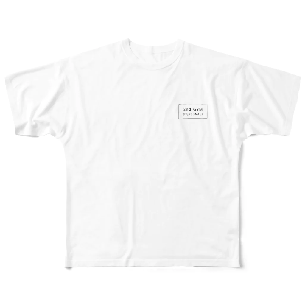 2nd GYMの2nd GYM All-Over Print T-Shirt