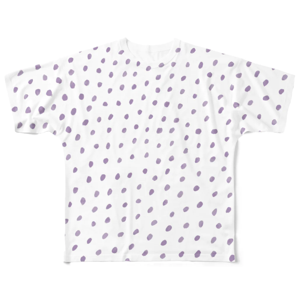 YosumiのDots フルグラフィックTシャツ