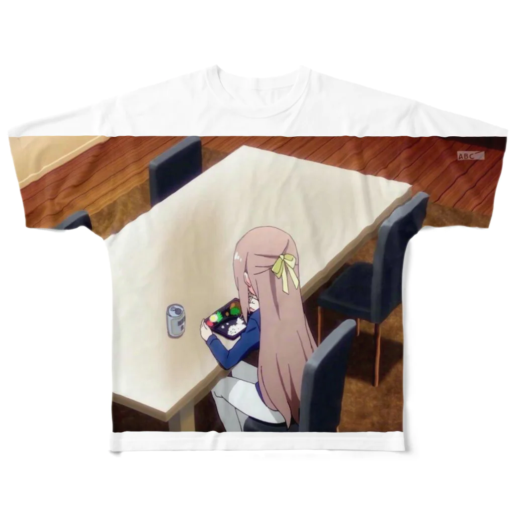 keigo175cmの孤独少女 フルグラフィックTシャツ