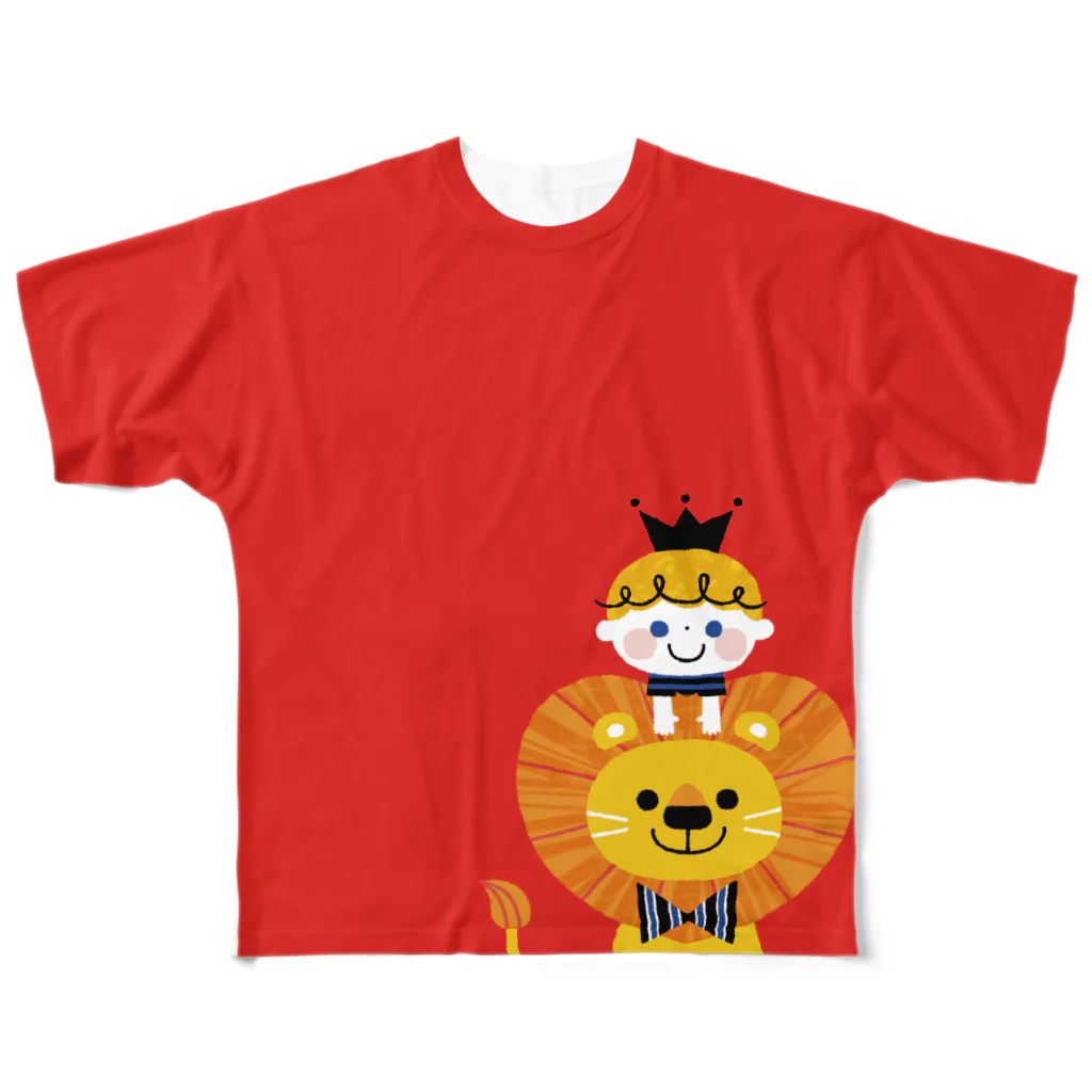 nicotte(ニコット)のLION BOY フルグラフィックTシャツ