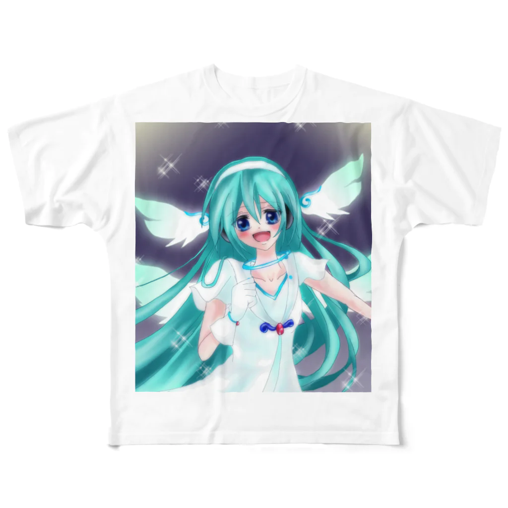 さやひよの宝箱のエンジェル フルグラフィックTシャツ