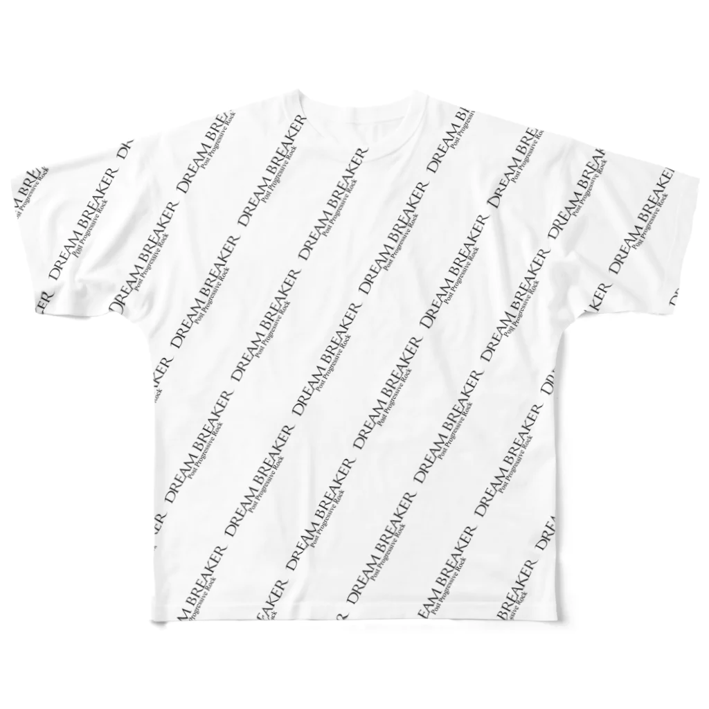 DREAM BREAKERオリジナルグッツのDREAM BREAKERオリジナルロゴTシャツ All-Over Print T-Shirt