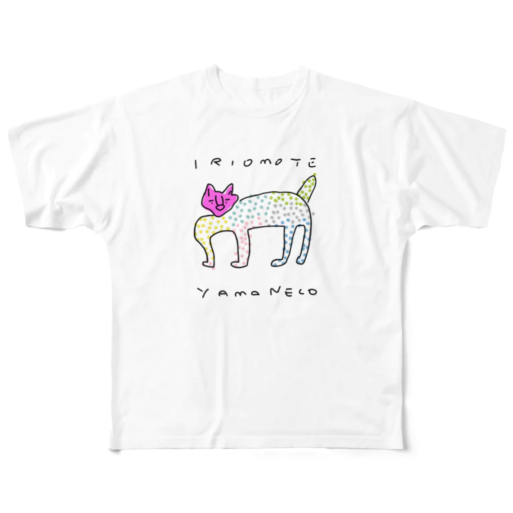 MEGUMI YAMADAのイリオモテヤマネコ All-Over Print T-Shirt